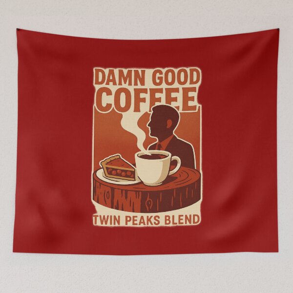 Item preview, "DAMN GOOD COFFEE” – Agent Cooper Tribute designed and sold by peaknerd.