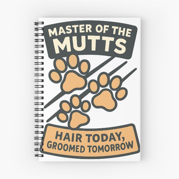 Item preview, Master of the Mutts Grooming Design designed and sold by TeeTimeTreasure.