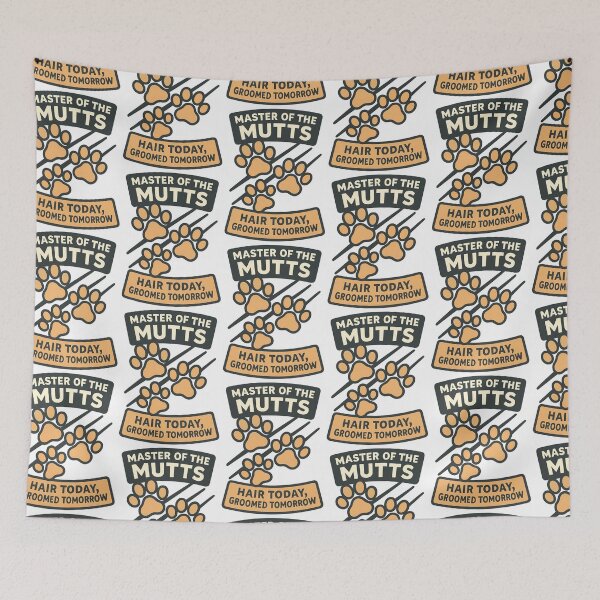 Item preview, Master of the Mutts Grooming Design designed and sold by TeeTimeTreasure.