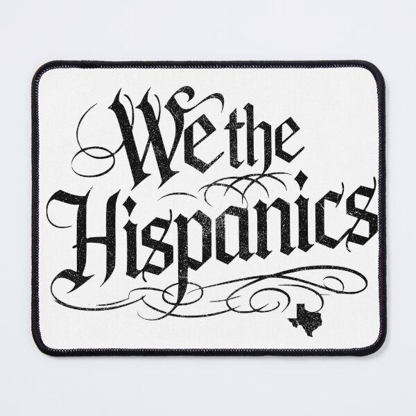 Item preview, We the Hispanics Sticker – Black Edition designed and sold by Puro956.