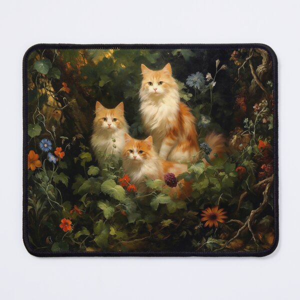 Item preview, Three Cats In The Garden designed and sold by KeeganCreations.