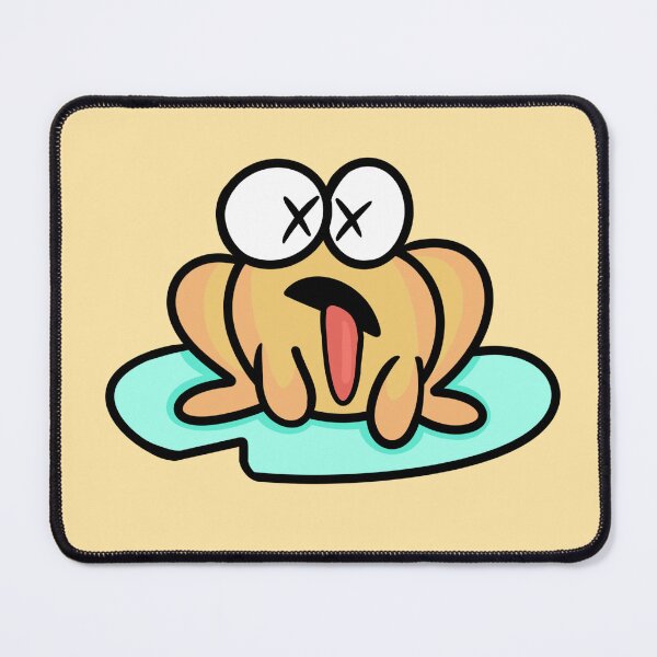 Item preview, Deadpan Frog Face – Funny Frog Emoji Expression designed and sold by SolarWayfarer.