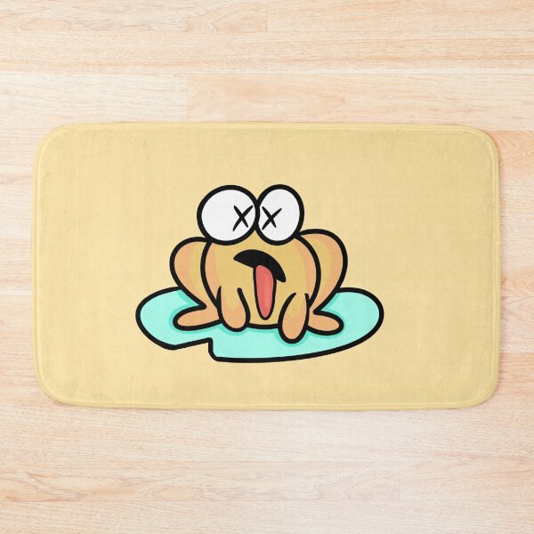 Item preview, Deadpan Frog Face – Funny Frog Emoji Expression designed and sold by SolarWayfarer.