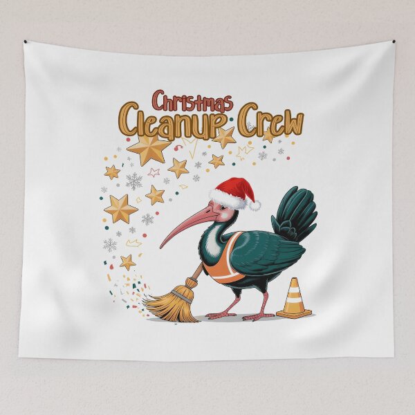 Item preview, Christmas Cleanup Crew Bin Chicken designed and sold by PeteLawliiet.