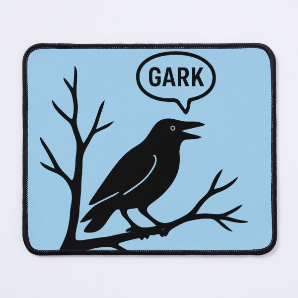 Item preview, GARK! Minimalist Crow on Branch designed and sold by Dogandesighn.