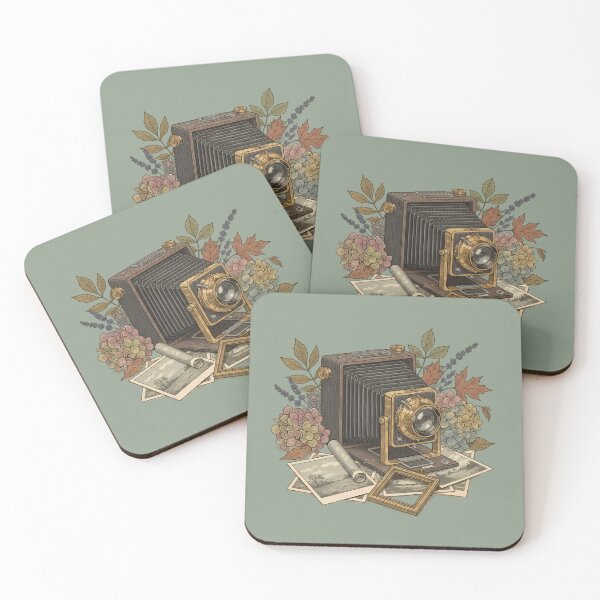 Item preview, Vintage Memories: The Floral Bellows Camera designed and sold by VIVID COLORS CLUB.