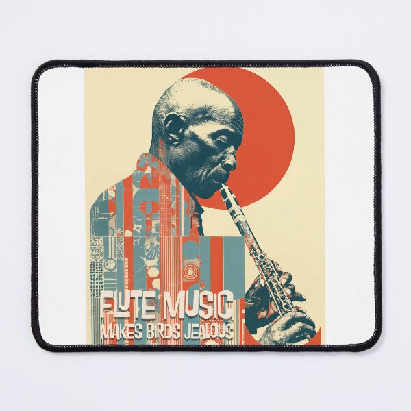 Item preview, Flute Reverie: Geometric Soundscapes and Sonic Elegance designed and sold by ForeverPrintsOK.