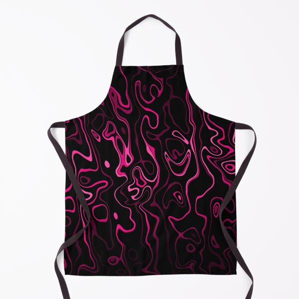 Item preview, Hot pink and Black damascus abstract cool retro pattern designed and sold by PLdesign.
