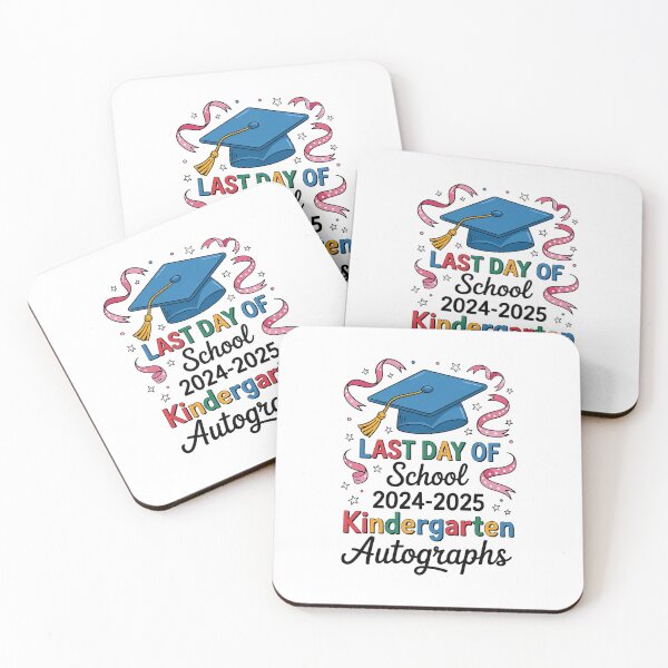 Item preview, Happy Last Day of School Autograph Kindergarten Graduation  designed and sold by TiredPack.