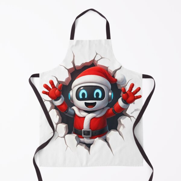 Item preview, Lindo robot de IA de Papá Noel designed and sold by DigiHub Linker.