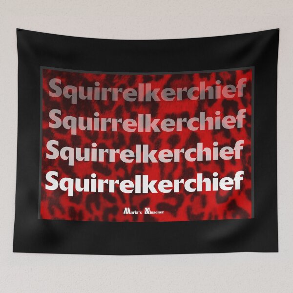 Item preview, Maria's Ninsense - Squirrelkerchief designed and sold by Maria's Ninsense.