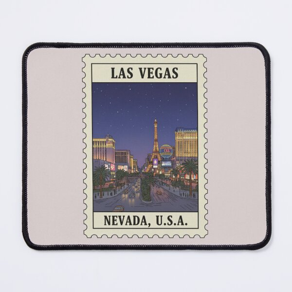 Item preview, Vintage Las Vegas Nevada USA Stamp designed and sold by allaboutstamps.