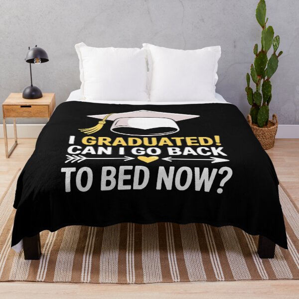 Item preview, Funny Graduation Shirt I Graduated Can I Sleep Now designed and sold by TiredPack.