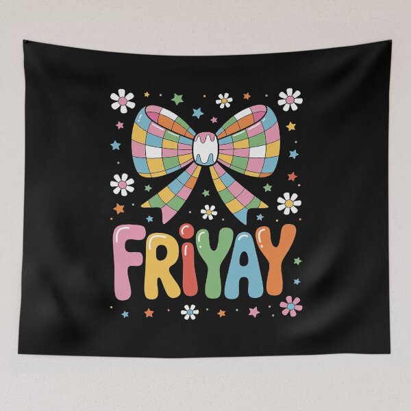 Item preview, Fri-Yay Happy Friday Funny Weekend Teacher Back To School  designed and sold by ReadySide.