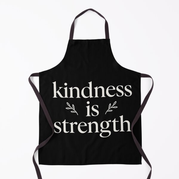 Item preview, Kindness Is Strength – Minimalist Cream Serif Wellness Quote designed and sold by astersgraphics.