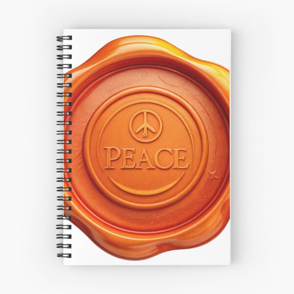 Item preview, Sealed with Peace – Red Wax Seal of Harmony designed and sold by MiracleDroplet.