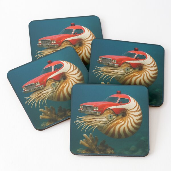 Item preview, Nautilus with Husky and Starch Car Shell designed and sold by Tridentulus.