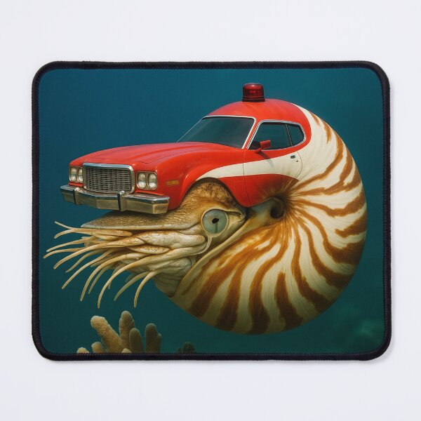 Item preview, Nautilus with Husky and Starch Car Shell designed and sold by Tridentulus.