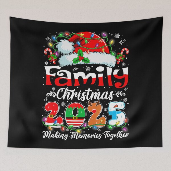 Item preview, Family Christmas 2025 Matching Outfit Xmas Squad Santa designed and sold by WayTBeenkenArt.
