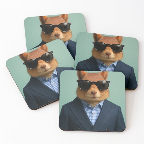Item preview, Cool Squirrel designed and sold by SecretSquirrellDesigns.