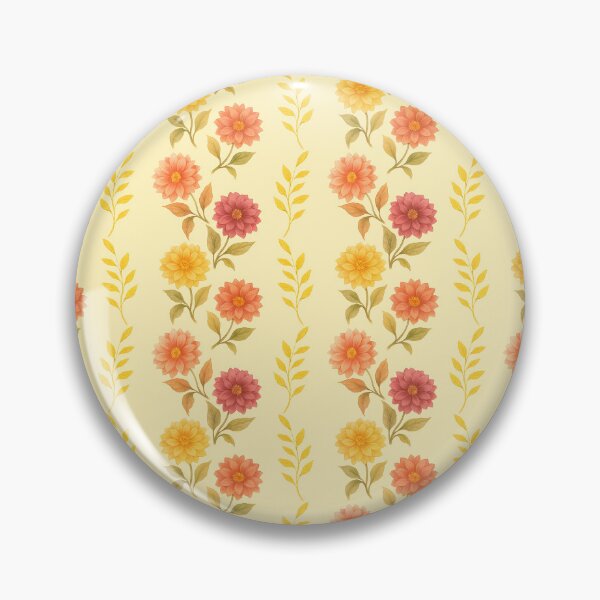 Item preview, Dahlia Stripes Yellow designed and sold by SilverPegasus.