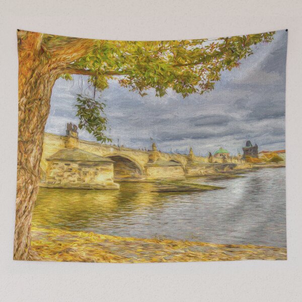 Item preview, Charles Bridge Prague Art designed and sold by Londonimages.