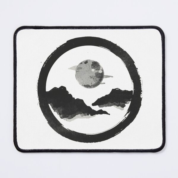 Item preview, Zen Mountain Enso Circle Artwork designed and sold by Don'R.