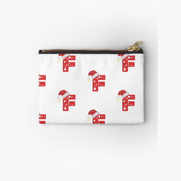 Artikelvorschau, Weihnachtsbuchstabe F | Weihnachtsmannmützen-Monogramm entworfen und verkauft von EchoPrint Co..