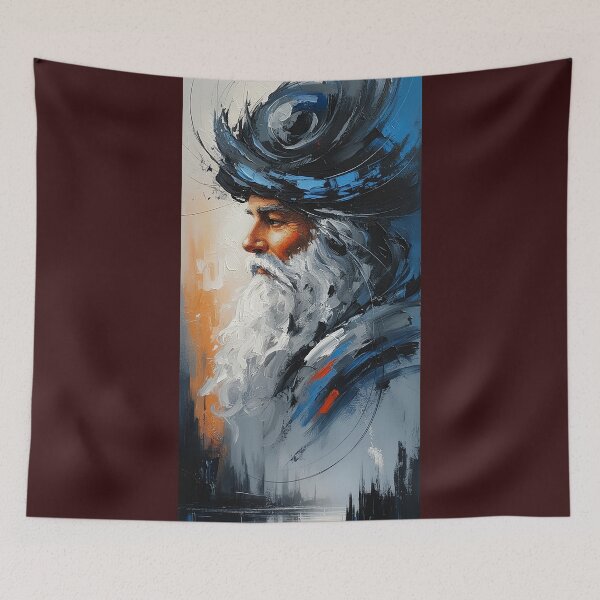 Item preview, Abstract Santa's Gaze designed and sold by MoreDeo.