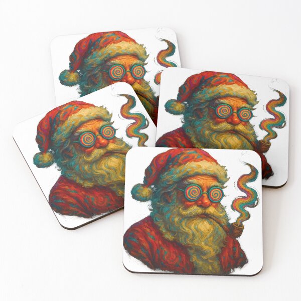 Item preview, Psychedelic Santa Pipe Art designed and sold by SigmaSoul.