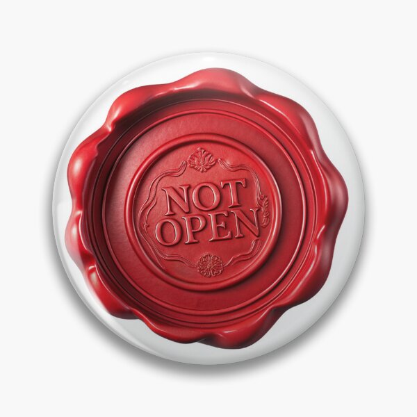 Item preview, Vintage Red Wax Seal - Classic Seal of Approval designed and sold by MiracleDroplet.