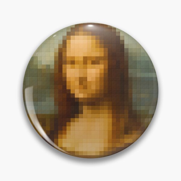 Item preview, Mona Lisa Piexel Tile designed and sold by ale21diaz.