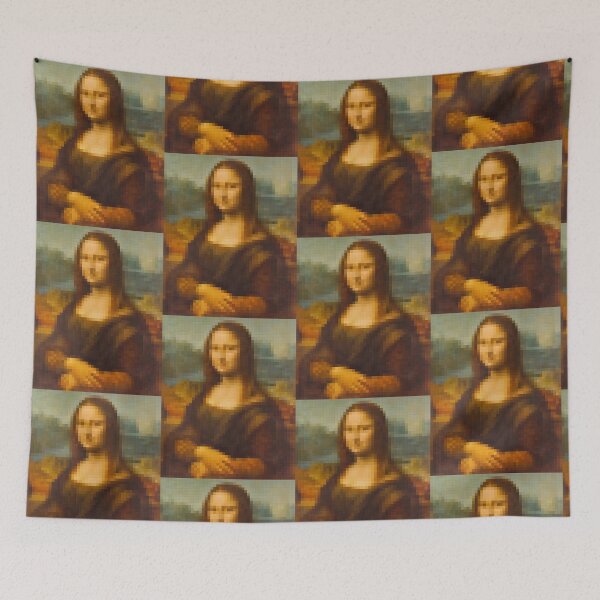 Item preview, Mona Lisa Piexel Tile designed and sold by ale21diaz.