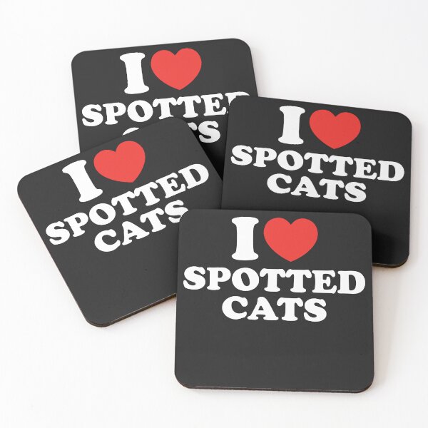 Item preview, I Love Spotted Cats designed and sold by shitpostee.