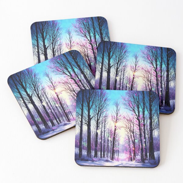 Item preview, Winter Fae Woods designed and sold by CharmedHeartArt.