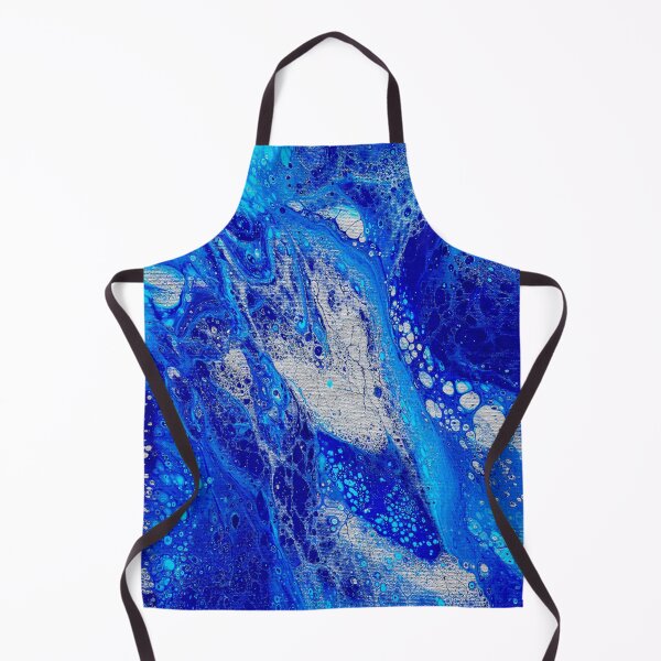 Item preview, Heart of the Deep Blue - Acrylic Paint Pour  designed and sold by ArtisticLynnsanity.