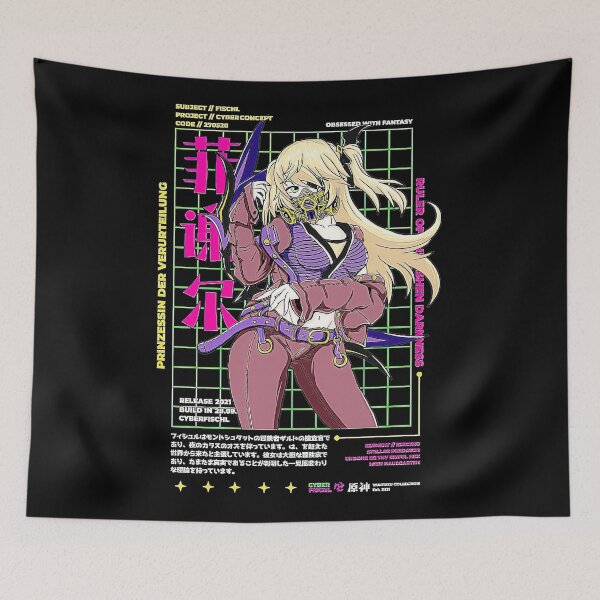 Item preview, Genshin Impact Fischl Cyberpunk designed and sold by RomConrad.