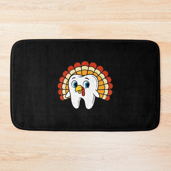 Item preview, Funny Tooth Turkey Dentist Thanksgiving Fall Dental Hygiene  designed and sold by JEFDodsonArt.