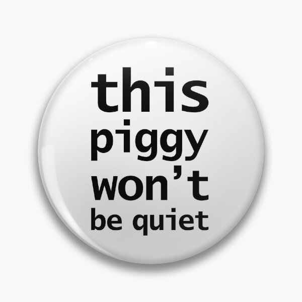 Item preview, Funny Quotes Silent Swine designed and sold by ellenhenry.