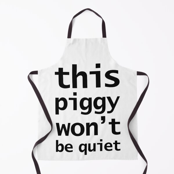 Item preview, Funny Quotes Silent Swine designed and sold by ellenhenry.
