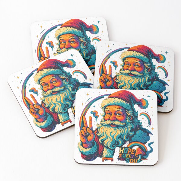 Item preview, Psychedelic Santa Peace Vibes designed and sold by SigmaSoul.