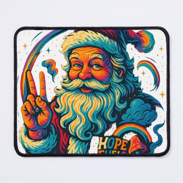 Item preview, Psychedelic Santa Peace Vibes designed and sold by SigmaSoul.