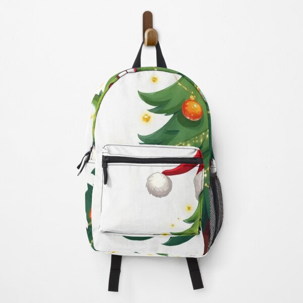 Item preview, Funny smiling green Christmas tree designed and sold by Eno2187.