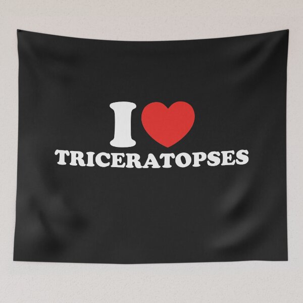 Item preview, I Love Triceratops designed and sold by shitpostee.