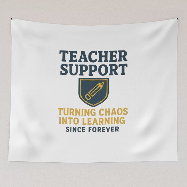 Item preview, Teacher Support - Retro Classroom Humor Design designed and sold by Work Life Tees.