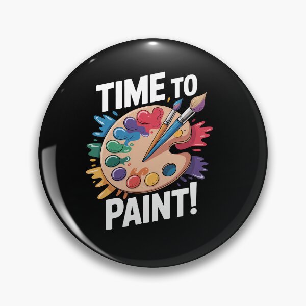 Item preview, Art Art Teacher Painter Art School Time To Paint designed and sold by TiredPack.