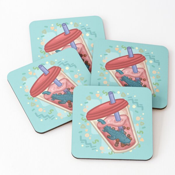 Item preview, Dino Bubble Tea Drink designed and sold by Khotekmei.