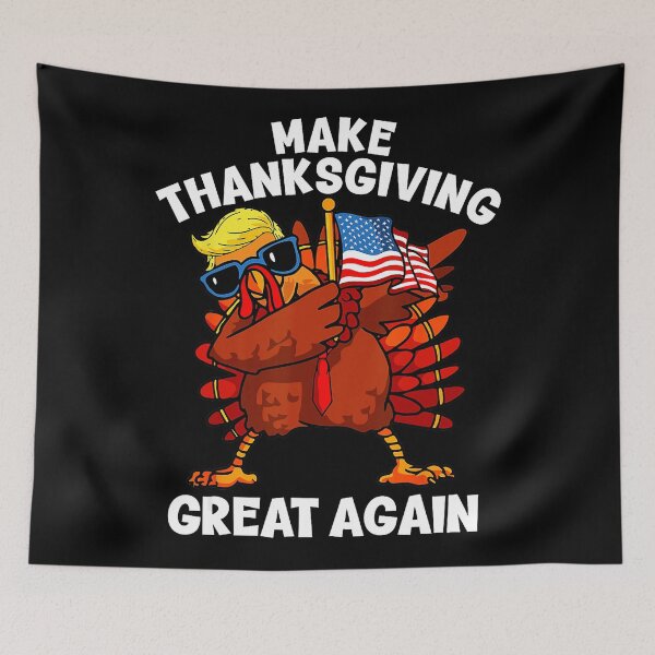 Item preview, Funny Trump Turkey Make Thanksgiving Great Again Trump 2024  designed and sold by JEFDodsonArt.