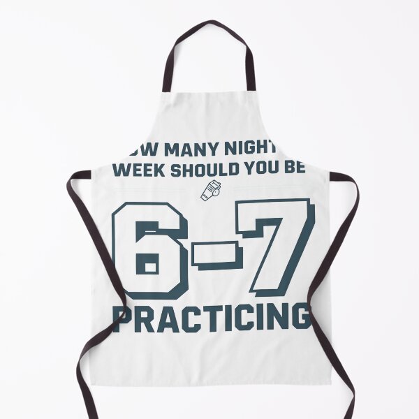 Item preview, How Many Nights A Week Should You Be Practicing? 6–7 | Funny Musician & Practice Quote T-Shirt designed and sold by GAIDREDA.