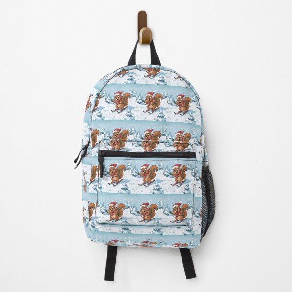 Item preview, Skiing Squirrel, Cute Christmas Animal Design designed and sold by MagdaMoonArt.